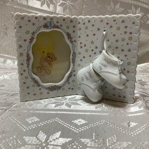 Precious Moments Picture Frame Enesco Samuel J Butcher Vintage 1991 Collectible